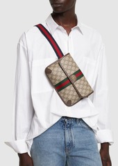 Gucci Gg Supreme Cotton Blend Belt Bag