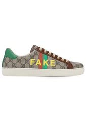 Gucci "Gg Supreme ""fake Not"" New Ace Sneakers"