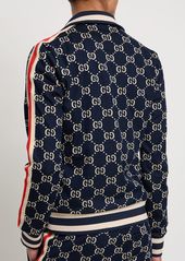Gucci Gg Supreme Jacquard Zip-up Track Jacket