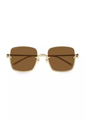 Gucci GG Upside Down Square Sunglasses