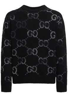 Gucci Gg Wool & Acrylic Crewneck Sweater