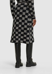 Gucci Gg Wool Bouclé Jacquard Skirt