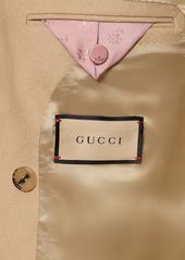 Gucci Gg Wool Jacquard Blazer