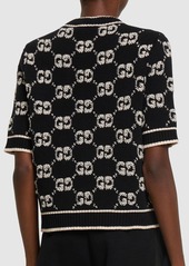 Gucci Gg Wool Jacquard Top