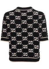 Gucci Gg Wool Jacquard Top