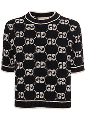 Gucci Gg Wool Jacquard Top