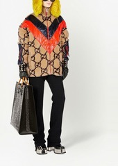 Gucci GG wool jersey zip jacket