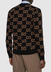 Gucci Gg Wool Knit Cardigan