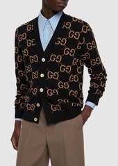 Gucci Gg Wool Knit Cardigan