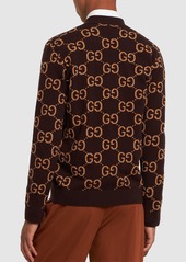 Gucci Gg Wool Knit Cardigan