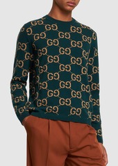 Gucci Gg Wool Knit Crewneck Sweater