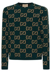 Gucci Gg Wool Knit Crewneck Sweater