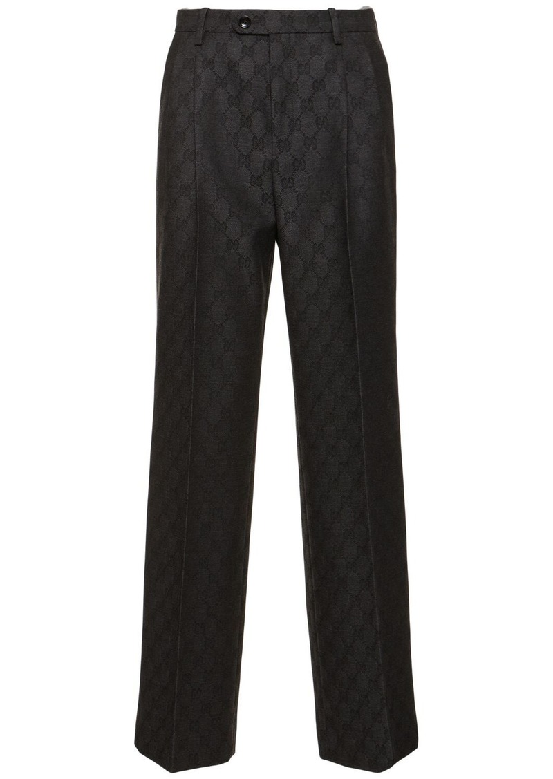 Gucci Gg Wool Pants