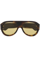 Gucci GG0668S aviator-frame sunglasses