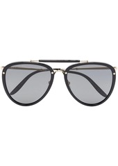 Gucci GG0672S005 aviator-frame sunglasses