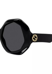Gucci GG1242S 57MM Geometric Sunglasses