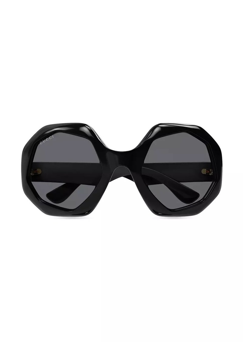 Gucci GG1242S 57MM Geometric Sunglasses