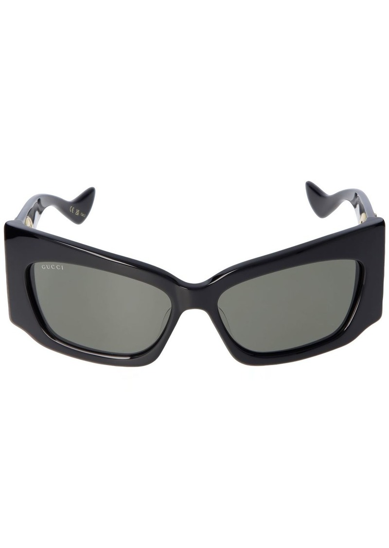 Gucci Gg1412s Geometric Acetate Sunglasses