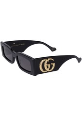 Gucci Gg1425s Rectangular Acetate Sunglasses
