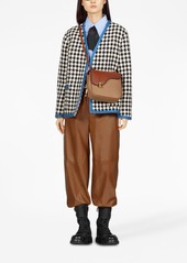 Gucci gingham tweed jacket