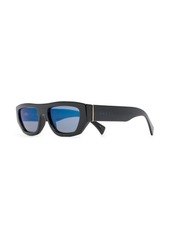 Gucci logo rectangular-frame sunglasses