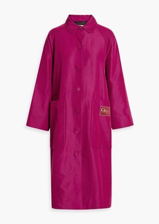 Gucci - Cotton-blend faille coat - Purple - IT 46
