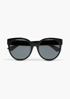 Gucci - D-frame acetate sunglasses - Black - OneSize
