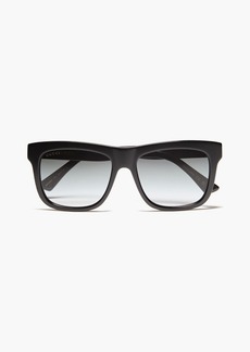 Gucci - D-frame acetate sunglasses - Black - OneSize