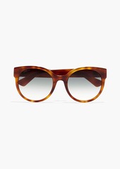 Gucci - D-frame tortoiseshell acetate sunglasses - Brown - OneSize