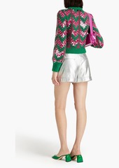 Gucci - Sequin-embellished mohair-blend sweater - Green - XS