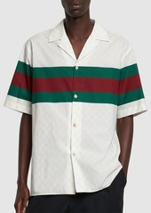 Gucci 1921 Web Cotton Shirt