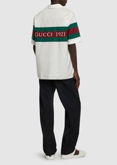 Gucci 1921 Web Cotton Shirt