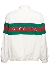Gucci Gg Print Cotton Jacket