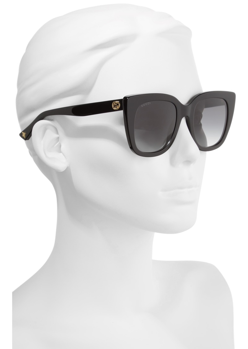 gucci square cat eye sunglasses