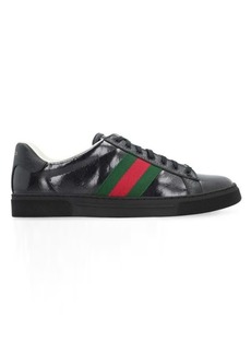 GUCCI ACE FABRIC LOW-TOP SNEAKERS