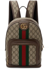 Gucci Beige Small GG Ophidia Backpack