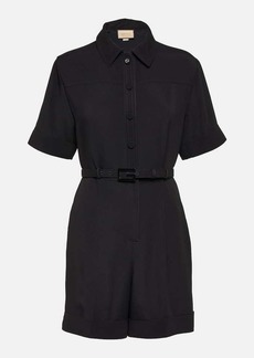 Gucci Belted playsuit