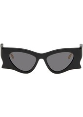 Gucci Black & Gold Cat-Eye Sunglasses