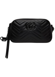 Gucci Black GG Marmont Shoulder Bag