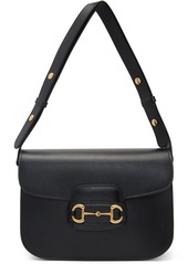 Gucci Black 'Gucci 1955' Horsebit Bag