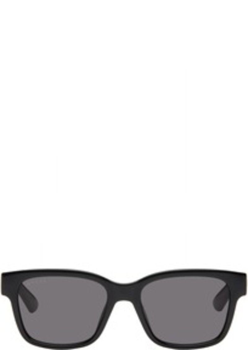 Gucci Black Minimal Sunglasses