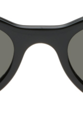 Gucci Black Oval Sunglasses