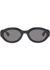 Gucci Black Oval Sunglasses