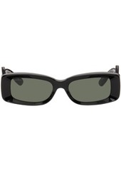 Gucci Black Rectangular Sunglasses