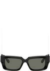 Gucci Black Rectangular Sunglasses