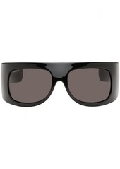 Gucci Black Shield Sunglasses