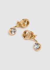 Gucci Blondie Embellished Brass Earrings