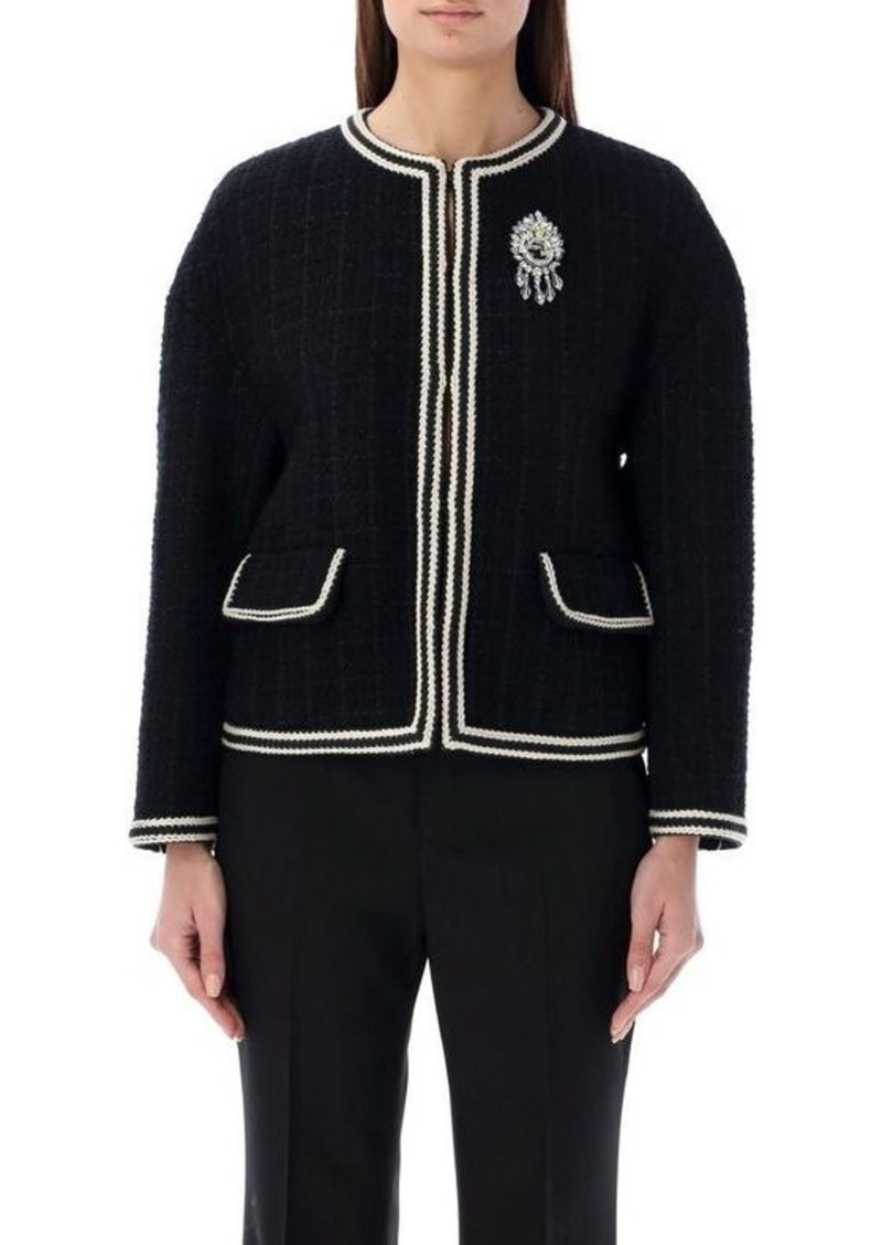GUCCI Bouclé tweed wool jacket
