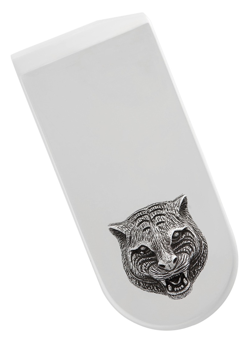 gucci tiger money clip