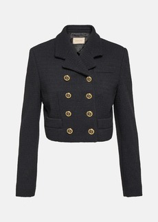 Gucci Double-breasted cropped jacket